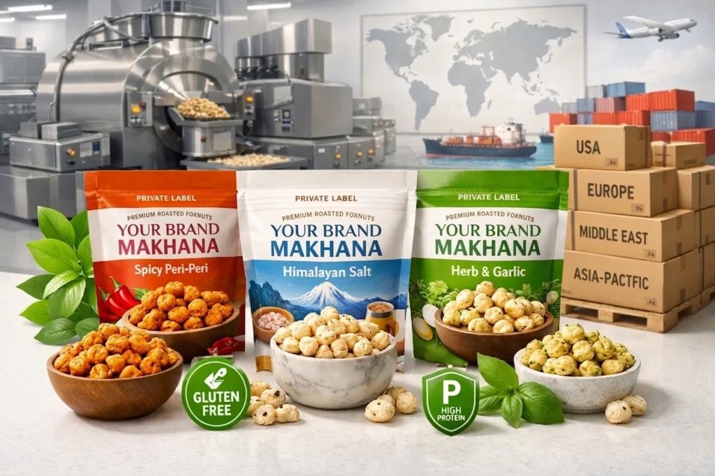 private label makhana manufacturer