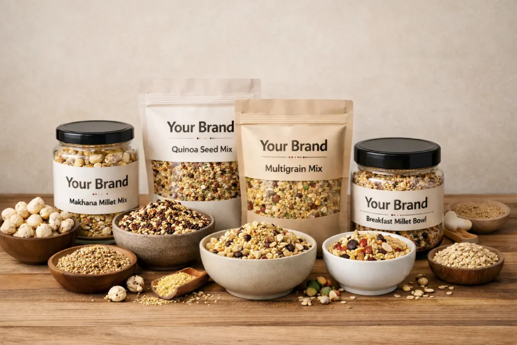 millet mixes private label